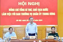 Tổng Bí thư, Chủ tịch nước: Quân đội phải được quan tâm xây dựng vững mạnh