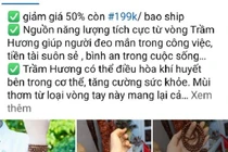 Loạn giá vòng tay trầm hương