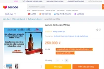 Lô mỹ phẩm của Công ty Bích Cao White bị thu hồi, tiêu hủy