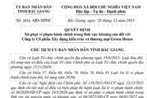 Sai phạm khai thác khoáng sản của Công ty Green House Bắc Giang