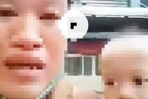 Bị nghi lừa đảo, người phụ nữ ôm con khóc ở TP HCM nói gì?