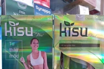 Giảm cân trà xanh Kisu New chứa nhiều chất cấm… nguy cơ đột quỵ