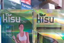 Giảm cân trà xanh Kisu New chứa nhiều chất cấm… nguy cơ đột quỵ