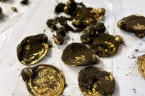 Đụng trúng “kho báu” 1.500 năm tuổi trong lúc dò kim loại