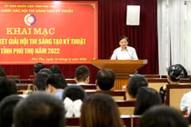 Phú Thọ: 31 công trình, giải pháp đoạt giải Hội thi năm 2022