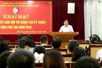 Phú Thọ: 31 công trình, giải pháp đoạt giải Hội thi năm 2022