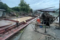 Khai thác cát trái phép, một cá nhân bị xử phạt 175 triệu đồng