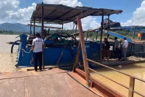 Khai thác cát trái phép, một cá nhân bị phạt hơn 325 triệu đồng