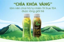 "Chìa khóa vàng" làm nên chai trà tự nhiên TH true TEA được lòng giới trẻ