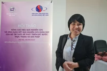 GS.TS Vũ Thị Thu Hà: Làm khoa học gian nan