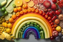 Chế độ ăn cầu vồng tốt cho sức khỏe