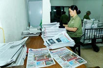 Báo in trong tòa soạn hội tụ đa phương tiện