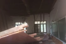 Sập trần phòng học trường Hermann Gmeiner Vinh, nhiều học sinh nhập viện