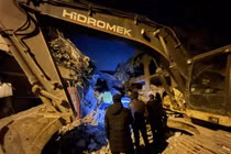 Hình ảnh đoàn cứu nạn Bộ Công an cứu hộ tại Thổ Nhĩ Kỳ