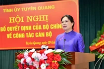 Bà Hà Thị Nga làm Bí thư tỉnh ủy Tuyên Quang