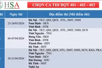 Đại học Quốc gia Hà Nội mở cổng đăng kí dự thi đánh giá năng lực