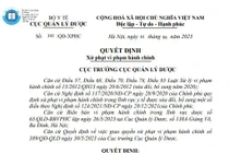Vì sao Công ty Cổ phần Dược phẩm Việt Hà bị phạt 100 triệu đồng?