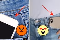 Nên đặt màn hình ở phía nào khi đút điện thoại vào túi quần?