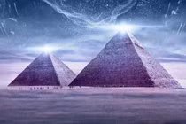 Kim tự tháp bí ẩn "hiện hình" giữa thành phố sau mưa lớn