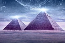 Kim tự tháp bí ẩn "hiện hình" giữa thành phố sau mưa lớn