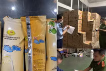 Phát hiện 10 tấn nguyên liệu quá hạn sử dụng để làm kem ở Hà Nội