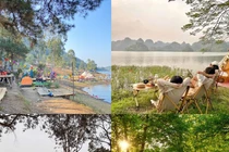 Khám ngay các địa điểm cắm trại quanh Hà Nội dịp 30/4 - 1/5