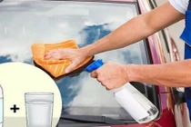Mẹo đơn giản tẩy ố kính ô tô hiệu quả