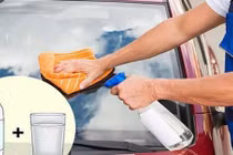 Mẹo đơn giản tẩy ố kính ô tô hiệu quả