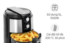 4 nồi chiên không dầu giá dưới 2,5 triệu đáng mua