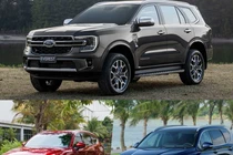 Cuộc đua giảm giá của Mazda CX-8, Hyundai Santa Fe và Ford Everest