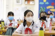Sở GD&ĐT Hà Nội khuyến khích học sinh đeo khẩu trang từ nhà đến trường