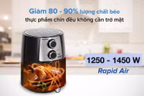 Top 3 mẫu nồi chiên không dầu dưới 2 triệu đồng đáng mua