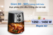 Top 3 mẫu nồi chiên không dầu dưới 2 triệu đồng đáng mua