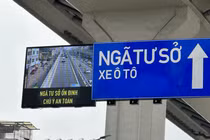  Hà Nội: Thí điểm lắp đặt các biển cảnh báo giao thông thông minh