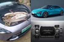 Xiaomi SU7 chạy điện gây sốc khi dùng cốp trước để "thả cá" 