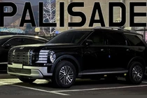 Cận cảnh Hyundai Palisade 2025 phiên bản "bóng đêm" cực ngầu