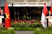 Việt Nam - Singapore nâng cấp quan hệ lên Đối tác chiến lược toàn diện