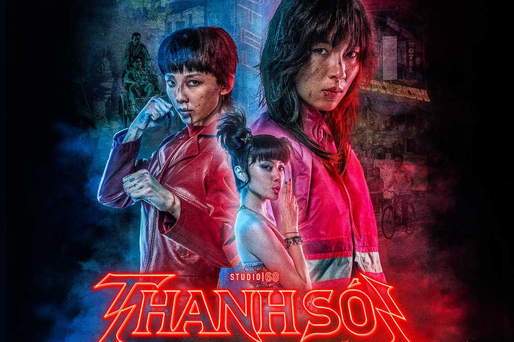 Tóc Tiên, Rima Thanh Vy và Đồng Ánh Quỳnh trong phim Thanh Sói.