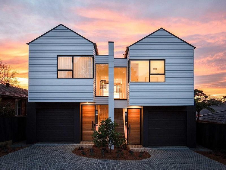 Những căn nhà vừa giống như nối liền nhưng lại cũng rất độc lập.