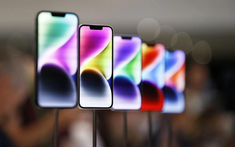 iPhone 14 series sở hữu nhiều màu sắc mới. Ảnh: Telegraph.
