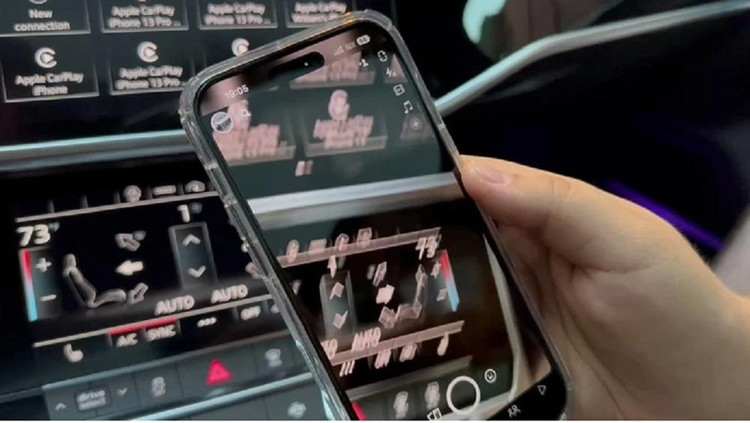 HÌnh ảnh rung lắc mờ lỗi camera trên iPhone 14.