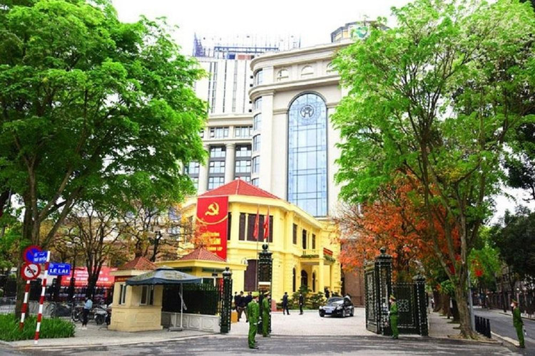 Trụ sở Thành ủy Hà Nội.