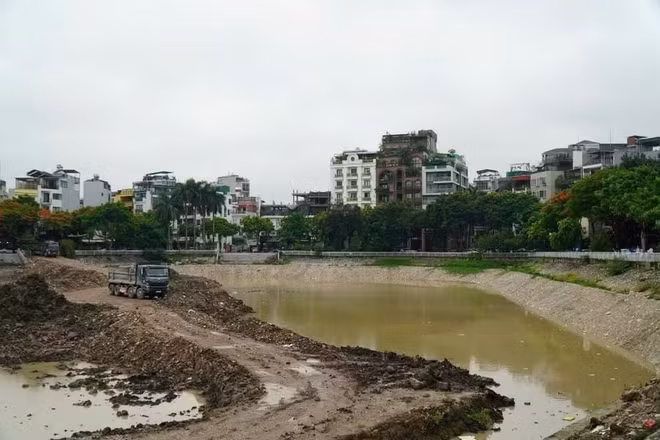 Hà Nội nâng cấp hồ Ba Mẫu để cải thiện môi trường và cảnh quan đô thị
