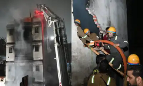 Chay nha 4 tang, gia dinh 5 nguoi tu vong thuong tam