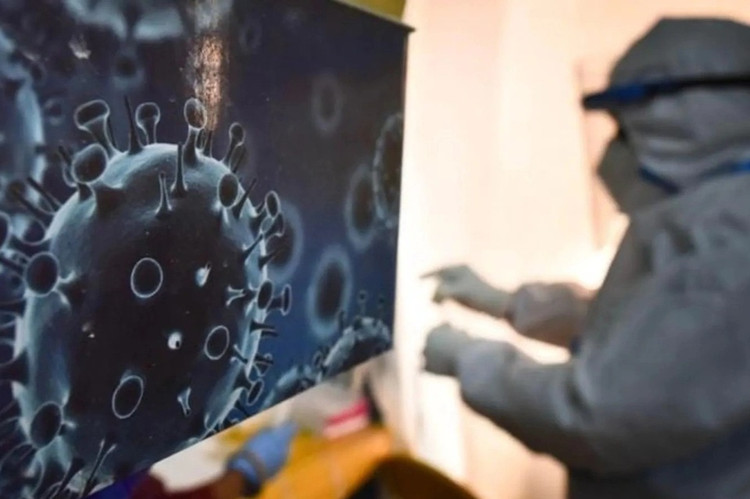 XBB.1 chỉ khác XBB là phần protein gai. Ảnh: HT. XBB.1 chỉ khác XBB là phần protein gai. Ảnh: HT.