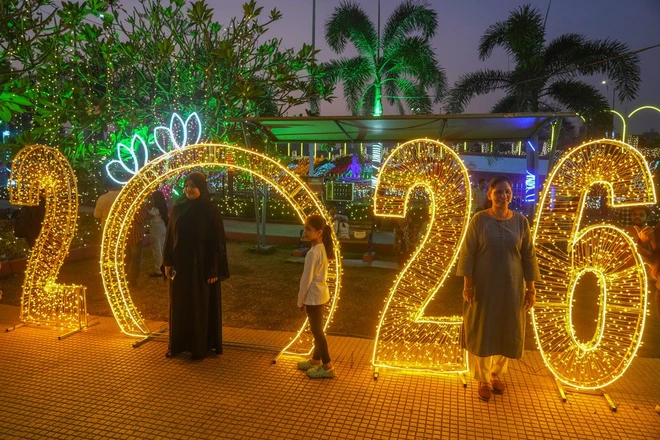 Thế giới đón năm mới 2026