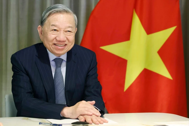 Tổng Bí thư Tô Lâm điện đàm với các Nghị sĩ Mỹ