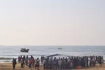 Đã tìm được thi thể nam sinh gặp nạn ở biển Quy Nhơn