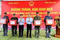 Gia Lai hoàn thành chiến dịch Quang Trung giúp dân ổn định sau thiên tai
