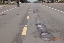 Tình trạng hư hỏng trên Quốc lộ 19 Gia Lai gây lo ngại